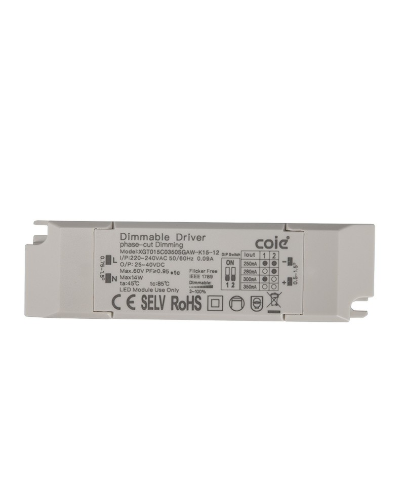 SUNSET * 15W Triac Dimmable Driver